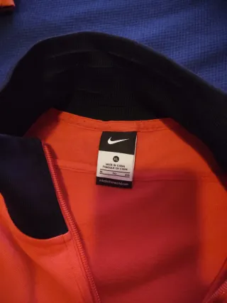 Sudadera Nike Roja Cremallera