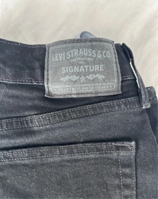 Levi's Signature Jeans Negros talla 32