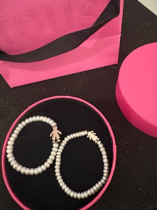 Pulsera Tous Perlas y Figura Niño/Niña