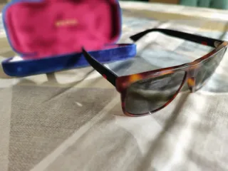 Occhiali da sole Gucci da uomo marroni