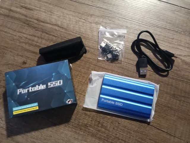 Disco Duro Externo SSD 4TB Portátil