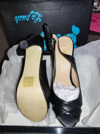 Zapatos La push negros talla 39