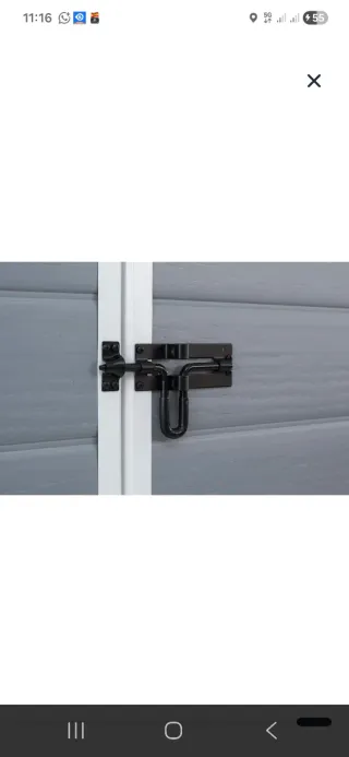 Caseta de resina Manor 186x227x237 cm