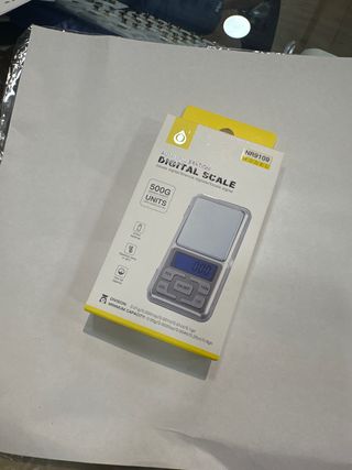 Báscula Digital 500g Precisión 0.01g