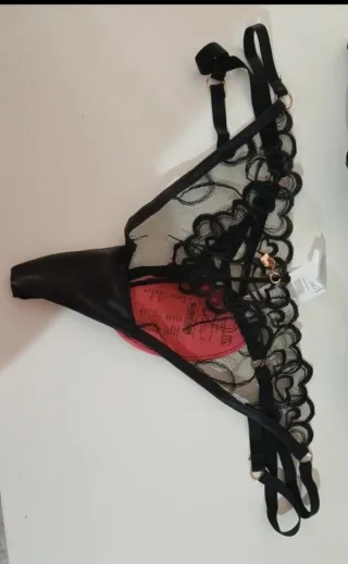 Conjunto lencería sexy negro