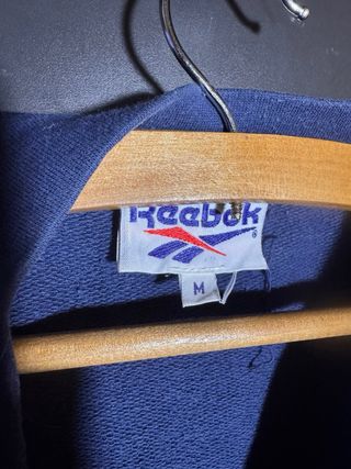 Sudadera Reebok Azul Logo