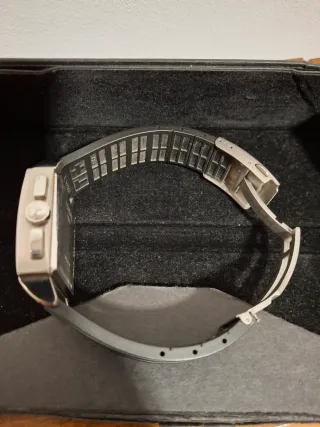 Reloj Tissot Cronógrafo Acero y Caucho