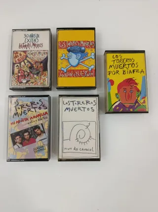 5 Los Toreros Muertos Cintas Cassettes ELIGE