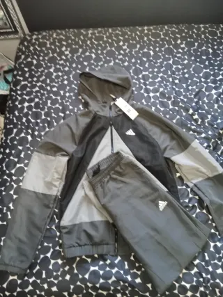 Chándal Adidas Negro y Gris Nuevo