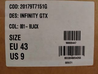 TCX Infinity GTX stivali moto pelle/GoreTex mis 43