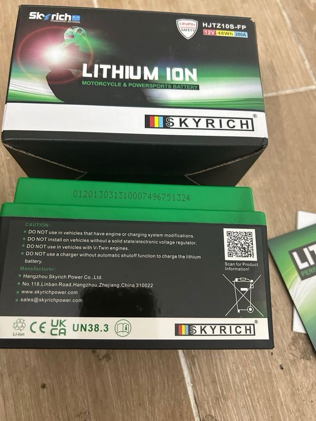 Batteria Skyrich agli Ioni di Litio 12V 48wh HJTZ10S-FP