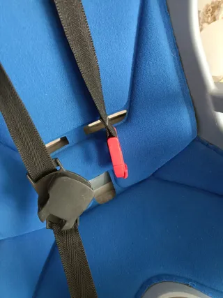 Silla bici niño azul