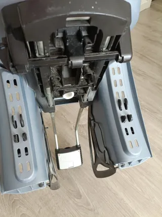 Silla bici niño azul