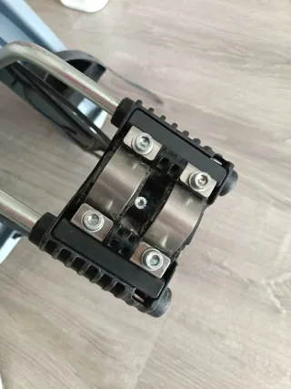 Silla bici niño azul