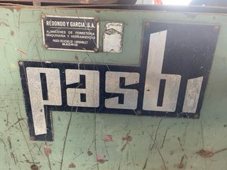 Cizalla Guillotina PASBI 2m 4mm Averiada