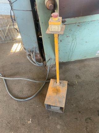 Cizalla Guillotina PASBI 2m 4mm Averiada