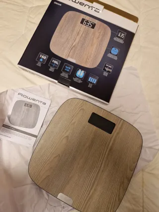 Rowenta Origin Light Wood BS1600 báscula de baño