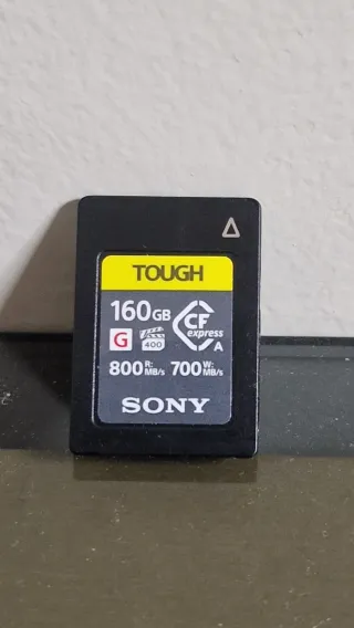 Tarjeta Sony CFexpress Tipo A 160GB TOUGH