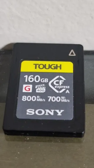 Tarjeta Sony CFexpress Tipo A 160GB TOUGH