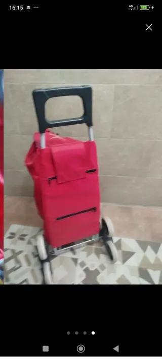 Carro de compra Carrogar rojo