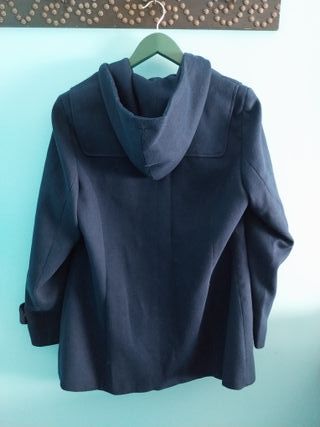 Parca/Canadiana com capuz Azul XXL