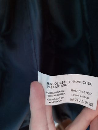 Parca/Canadiana com capuz Azul XXL