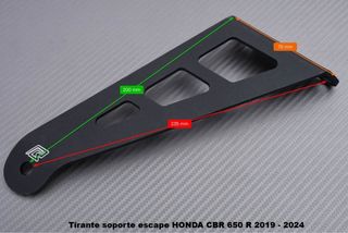 Tirante soporte escape HONDA CBR 650 R 2019 - 2024