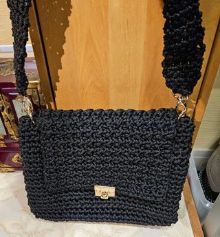 Borsa uncinetto fatta a mano