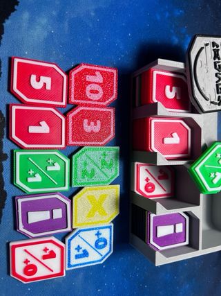 Star Wars Unlimited tokens y organizador