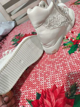 Zapatos blancos mujer talla 40