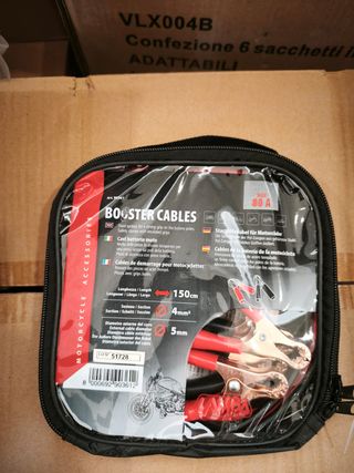 Cavi Batteria Moto LAMPA 80A 150cm