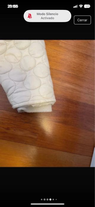 Abrigo niña talla 4 años como nuevo