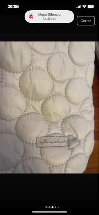 Abrigo niña talla 4 años como nuevo