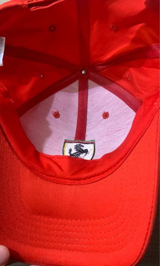 Cappello Ferrari Fila Rosso
