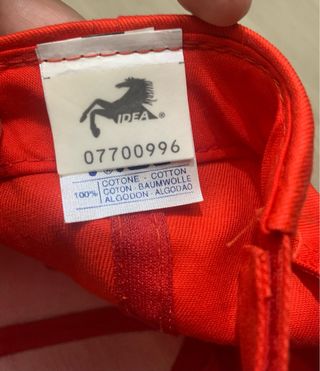 Cappello Ferrari Fila Rosso