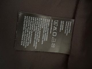 Chaleco acolchado H&M mujer azul marino