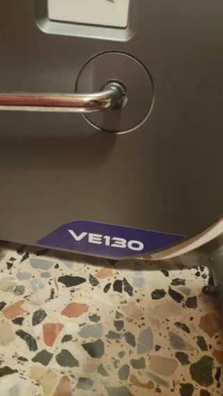 Bicicleta Elíptica Gris y Blanca