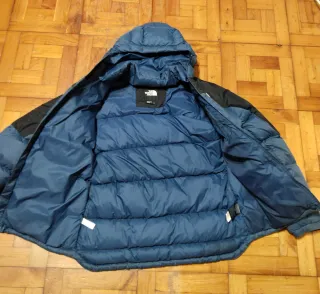 Plumífero The North Face Azul y Negro