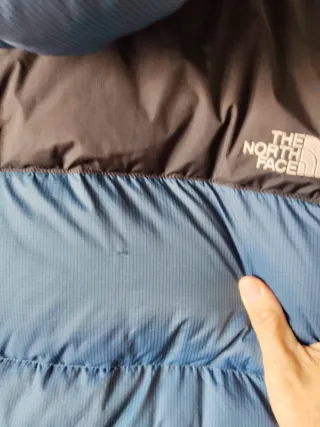 Plumífero The North Face Azul y Negro