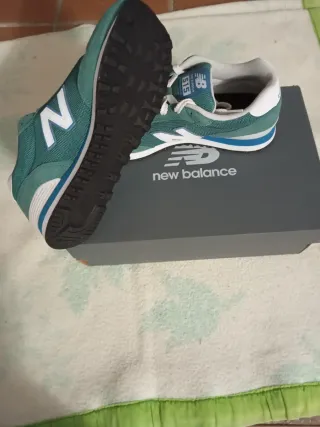 Zapatillas New Balance 515 Verde y Azul