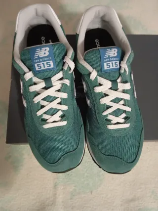 Zapatillas New Balance 515 Verde y Azul