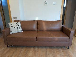 Sofá Cama Marrón 3 Plazas