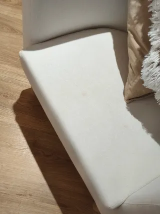 Sofá butaca blanco Ikea