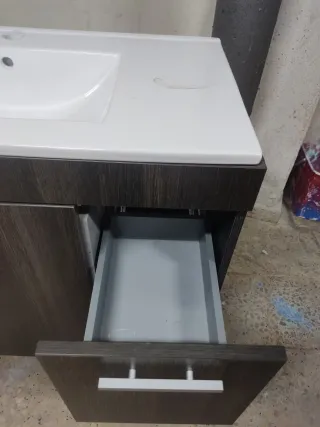 Mueble de baño con lavabo