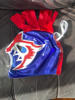 Máscara Lucha Libre Azul y Roja