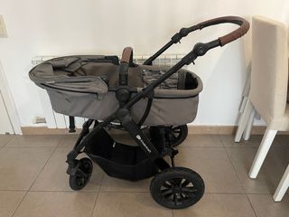 Cochecito bebé gris Kinderkraft