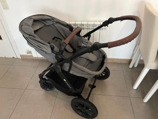 Cochecito bebé gris Kinderkraft