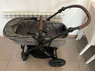Cochecito bebé gris Kinderkraft