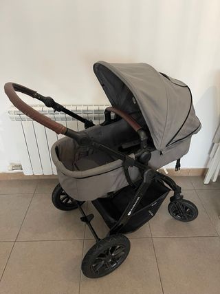 Cochecito bebé gris Kinderkraft