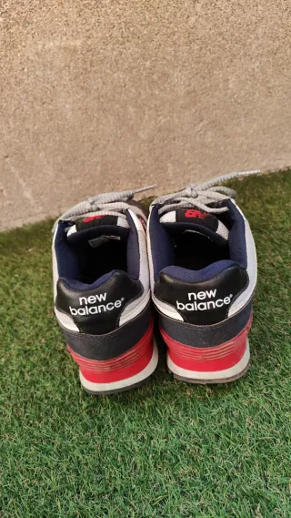 Zapatillas New Balance 574 Azul/Rojo 37